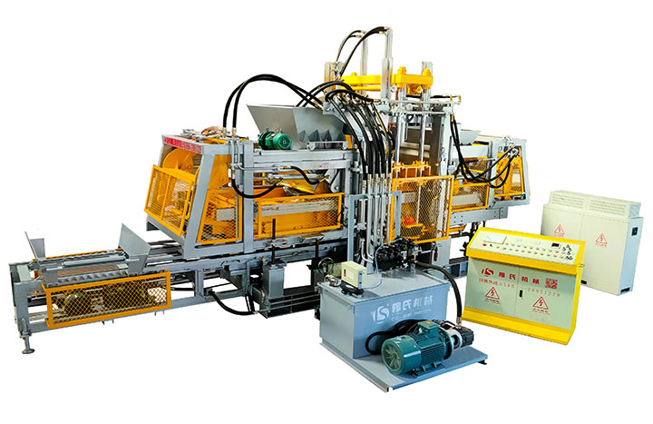 LS—歐版系列PC仿石磚機、透水磚機、路沿石磚機等多功能一體機