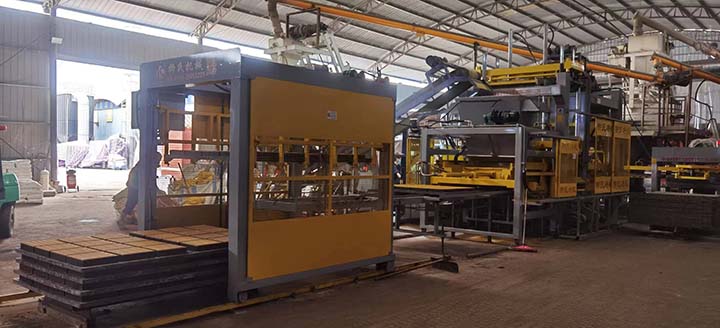 LS15-15 生態(tài)水泥免燒磚機(jī)運用案例